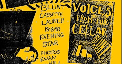 Blunt cassette launch poster